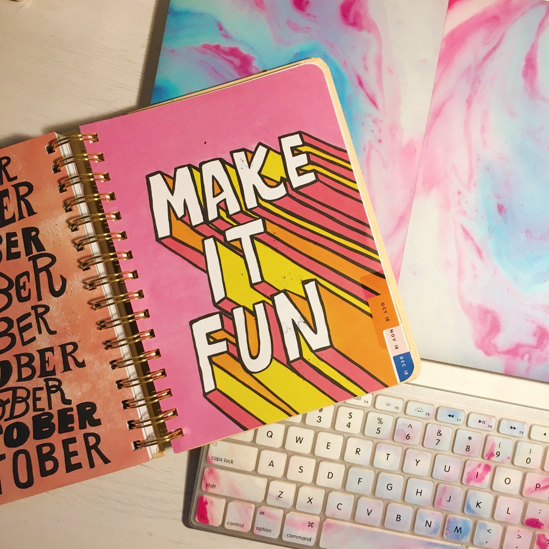 Current_120's tweet photo. Welcome, October. We're taking major color inspo from our @ban.do planners! 😍#makeitfun https://t.co/Mi51RhKeXS