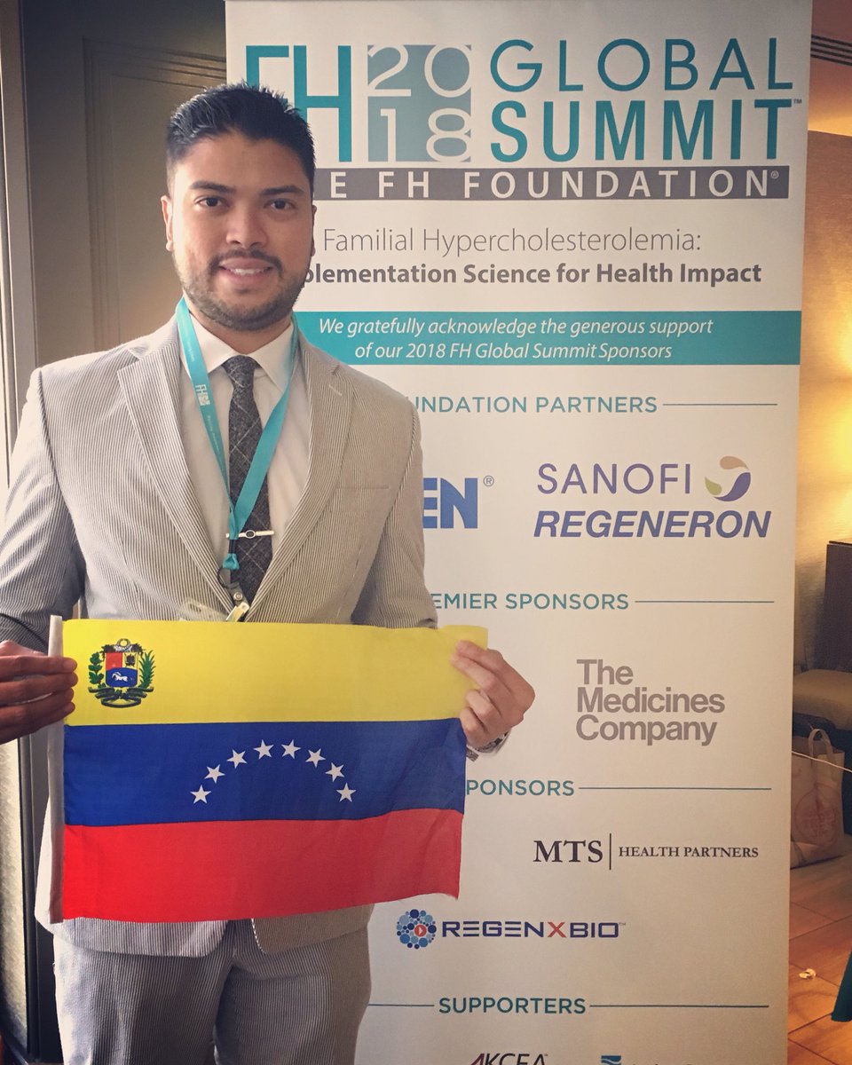 Marcoslimamd's tweet photo. Orgulloso de representar a mi amado paΓs VENEZUELA π»πͺ en el Global Summit organizado por @TheFHFoundation .
I am very proud to represent my country VENEZUELA π»πͺ in the Global Summit of @TheFHFoundation . Thank you for the invitation and support. #knowFH #FHGlobalSummit https://t.co/Vxrntzkod8