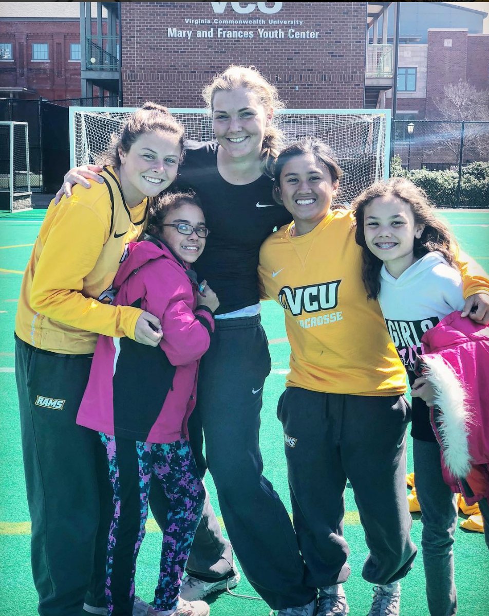 VCU_SAAC's tweet photo. "We are strong women, we are dedicated students, we are leaders in our community, we are teammates with @GoTeamIMPACT, we are RAMS - we are more then athletes" @VCU_Lacrosse #NCAAInclusion #A10Inclusion https://t.co/seHhy9laZg