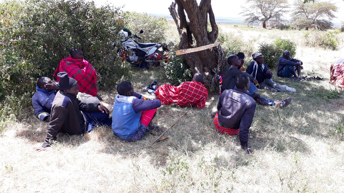 Kenya_IMPACT's tweet image. Disseminating CLA in Rmari village in #SamburuCentral #Visioning #LandProtection