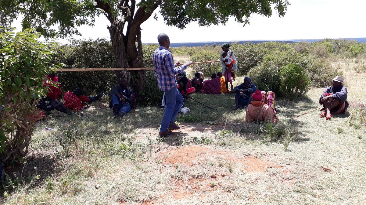 Kenya_IMPACT's tweet image. Disseminating CLA in Rmari village in #SamburuCentral #Visioning #LandProtection