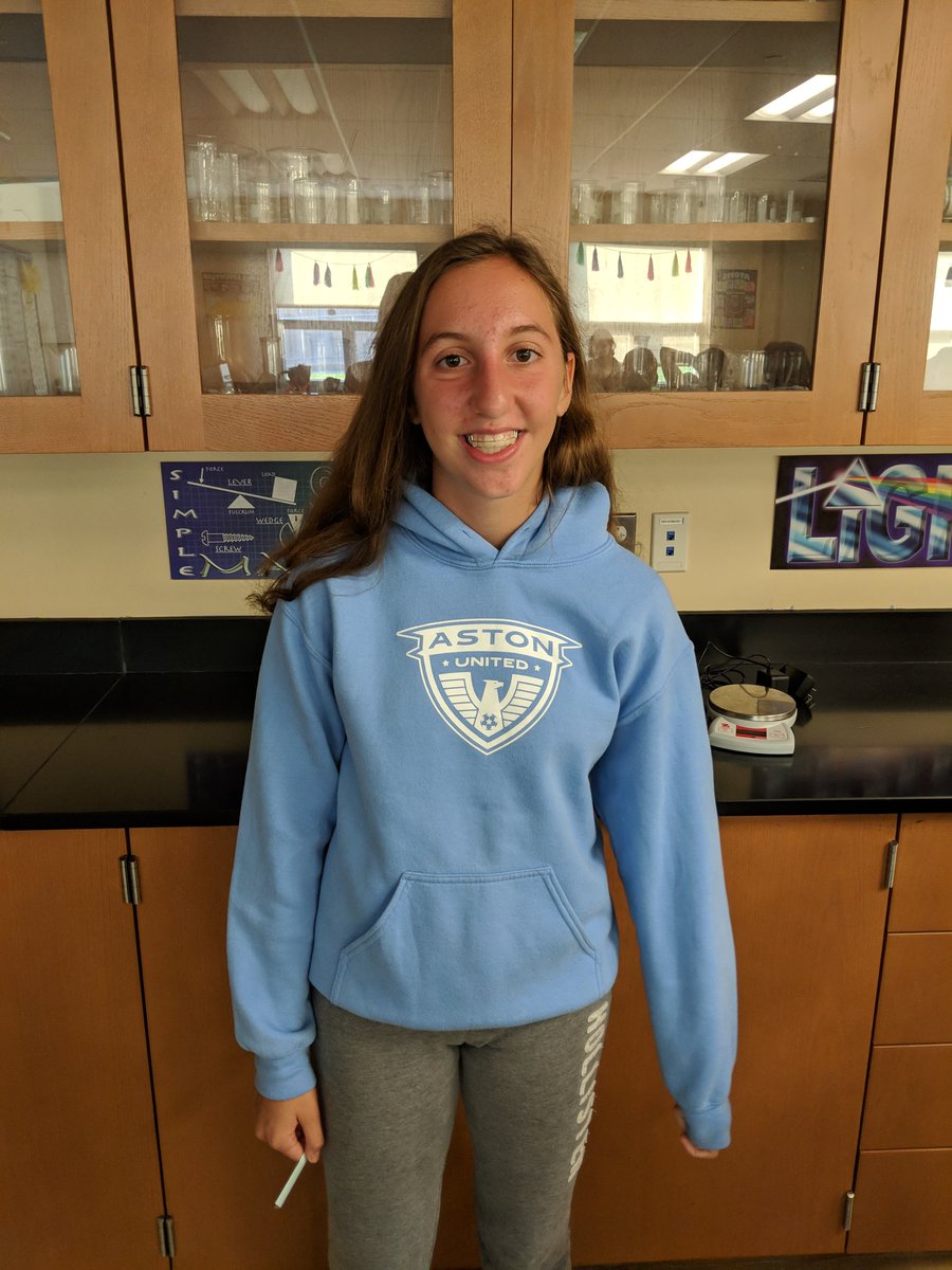 Congratulations to our SOAR students of the month for September! Keep up the great work! 8th Gold: Sophia Possenti and 8th Blue: Julia Lancelotti. #PennDelcoproud