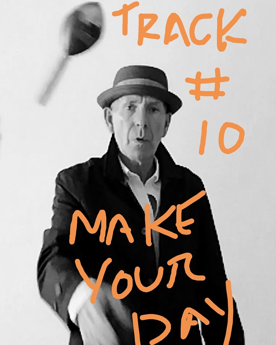 "You need a sale's pitch" said the record company boss...."How about £5 and the records yours ya arsehole!"......the manager has spoken.... again......