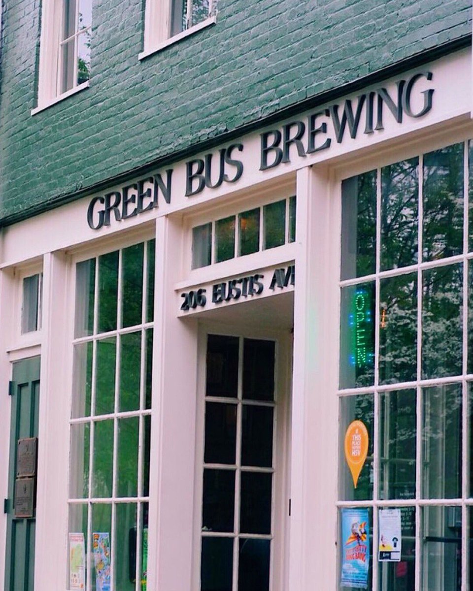 Go2HuntsvilleAL's tweet photo. RT @DowntownHSV: We love @GreenBusBrewing’s store front! Did you know this building is over 150 years old? #HistoryHsv #downtownhsv https://t.co/XxBJcNxUQd