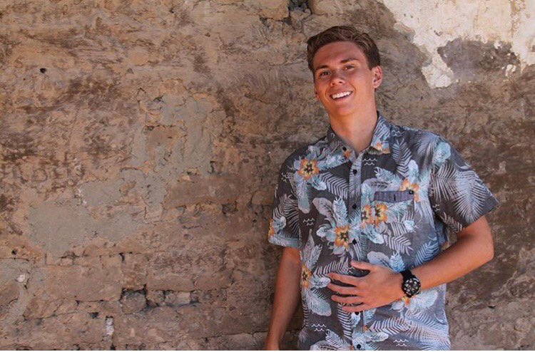OkStatePIKES's tweet photo. Introducing Will,
Will is from Trabuco Canyon, CA and is a Aerospace Administration and Operations: Professional Pilot major. He loves flying airplanes and is a master of latte art!! #MeetPC18 #Barista #Goose https://t.co/Pla5j5q3tz