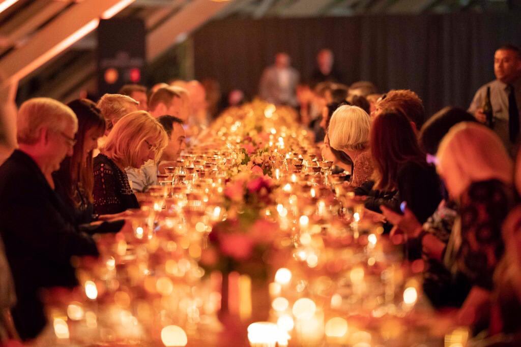 ShellStationsUS's tweet photo. Shell Gold+ members &amp; @Mastercard cardholders enjoyed a spectacular evening at Thursday night’s #PricelessTable with @Rick_Bayless at Chicago’s @AdlerPlanet. #ShellGoldPlus #Shell_OnTheRoad https://t.co/mpbZhfXeOT
