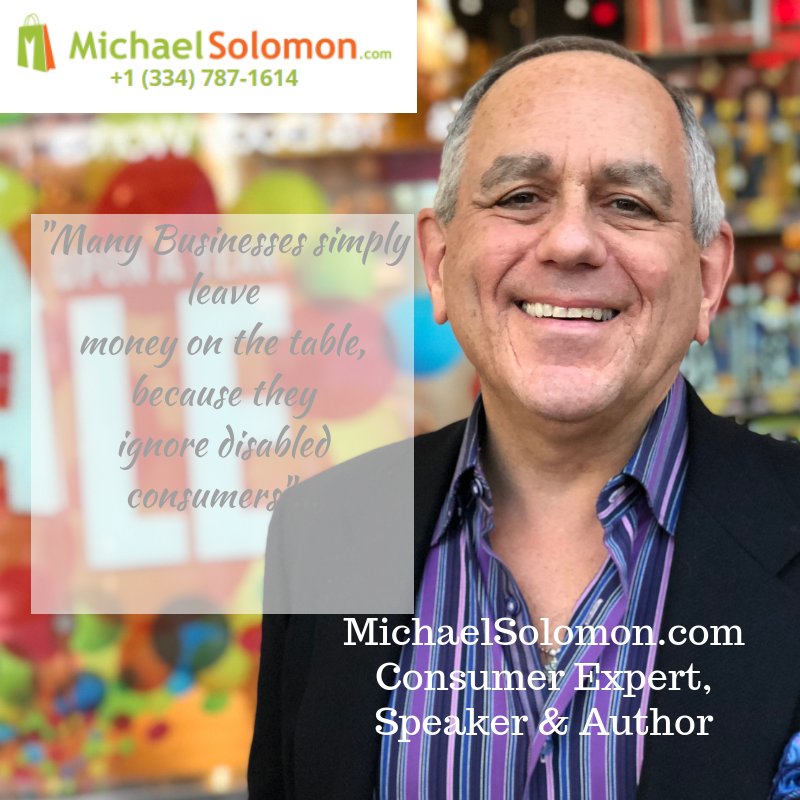 mikesolo's tweet photo. Some of the most overlooked consumers are disabled, many businesses leave money on the table by overlooking this marketing audience.

#Consumerbehavior #Whywebuy https://t.co/dxT2Yl0cJ7
