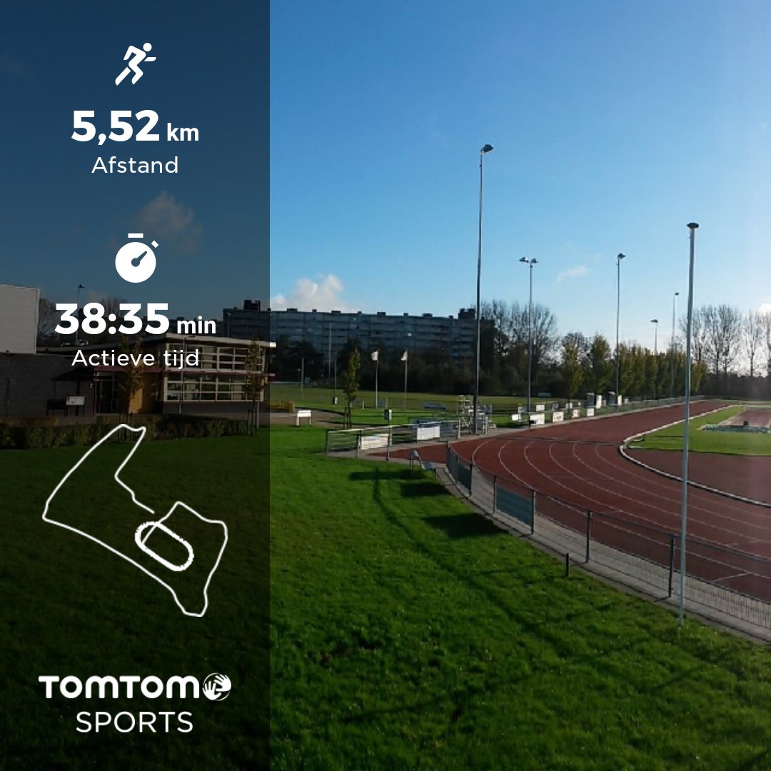 FCGGroundhopper's tweet photo. Baantraining 1,7Km ingelopen buitenom. op programma 600M Tempo 300M AH #AVHorror #sneek @ikloophard @loopmaatjes @looppassie https://t.co/qFufW1CmXW