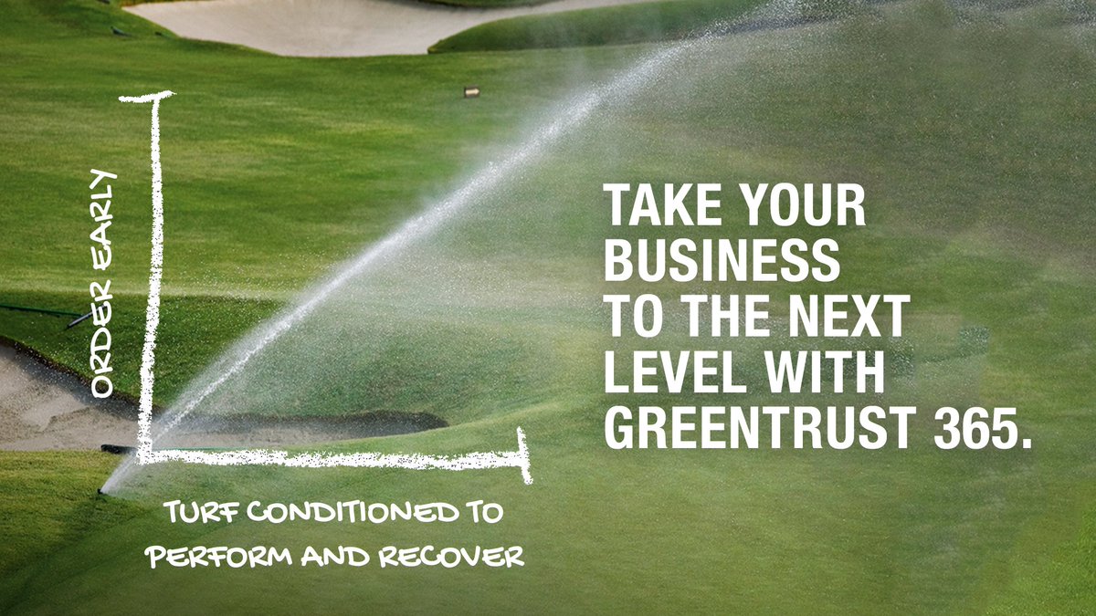 Maximize your budget and your turf quality during #GreenTrust365. Early Order Period is now open. ow.ly/eybU30lX2PY
