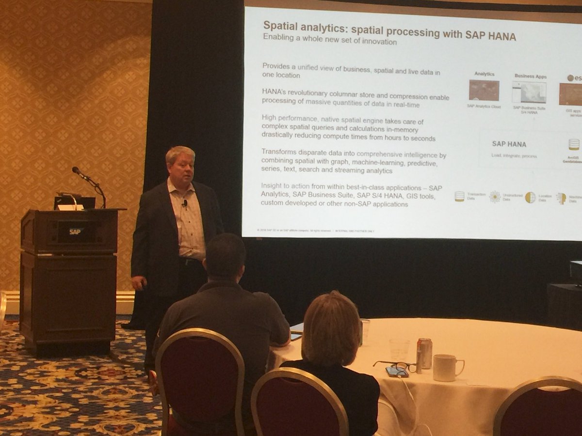 terilbean's tweet image. Everything you wanted to know about #HANAspatial at partner workshop #SAPTechEd #SAPpartnerEdge