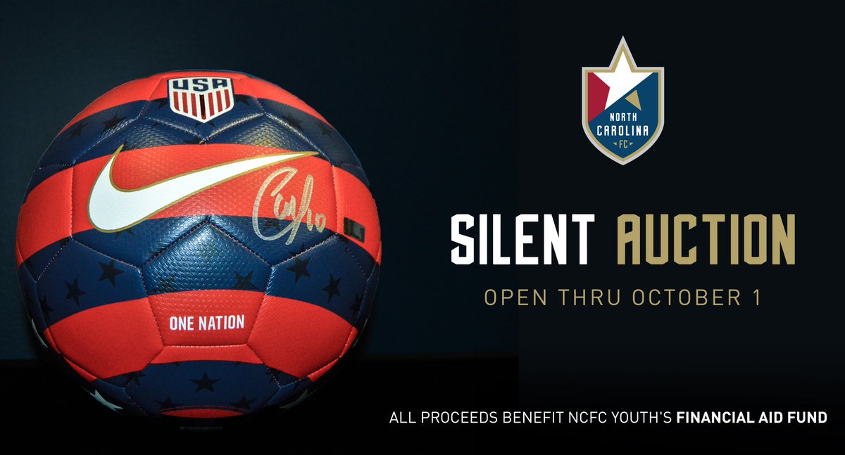 NCFC_Youth's tweet photo. Our Silent Auction closes in less than 24 hours!

Don't miss your opportunity to claim some fantastic items in support of our Financial Aid Fund!

#GrowTheGame

Bid by 9pm | https://t.co/wqkWpyvKuj https://t.co/ZaHTlMiwiV