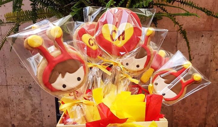 SunshineCandies's tweet image. Fiesta del Chapulin Colorado. ¡Personalizamos tus galletas, para cualquier evento! 100% mantequillla.
Pedidos por Inbox, DM o WhatsApp. 📲📞☎️
 #chipotechillon #cookies #cookiesdesign #mesasdulces #sunshinecandies #hechoconamor.