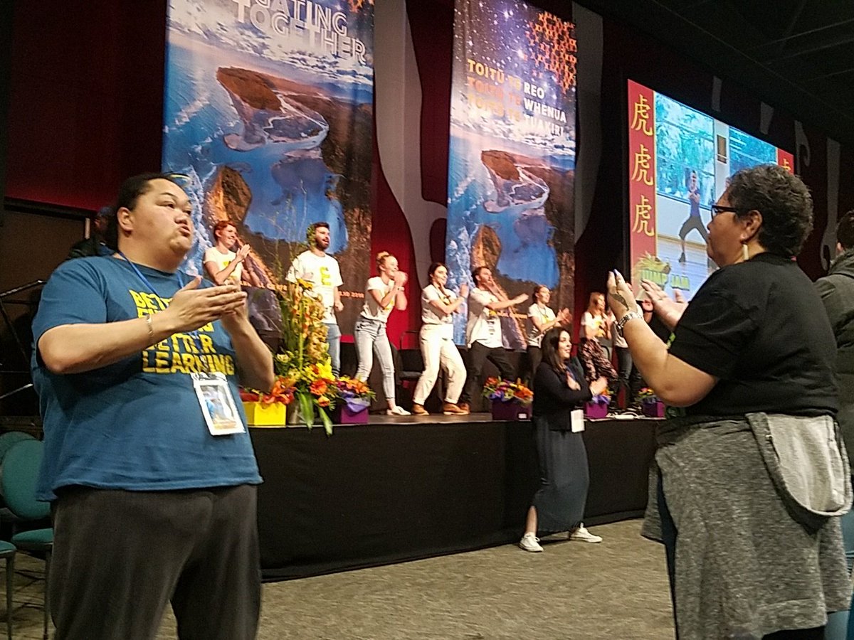 Living the dream at conference! #NZEIConf