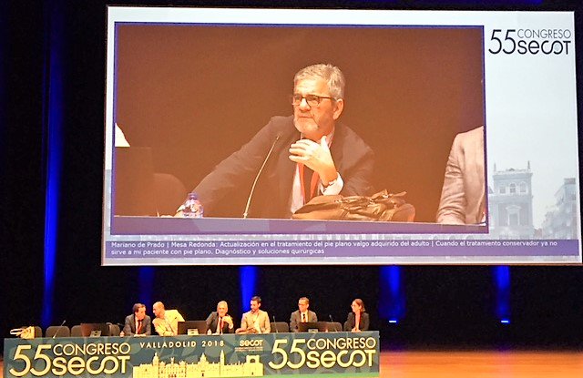 semcpt1's tweet photo. Excelente mesa "Actualización en el Tratamiento del Pie Plano Valgo Adquirido del Adulto" #SEMCPT #SECOT2018
Enhorabuena a nuestro presidente  Dr. De Prado,como coordinador y al Dr. Fernández  como moderador!
@secot18 @EFASnews @semcpt1 @EFORTnet https://t.co/fsAQPl4JwE