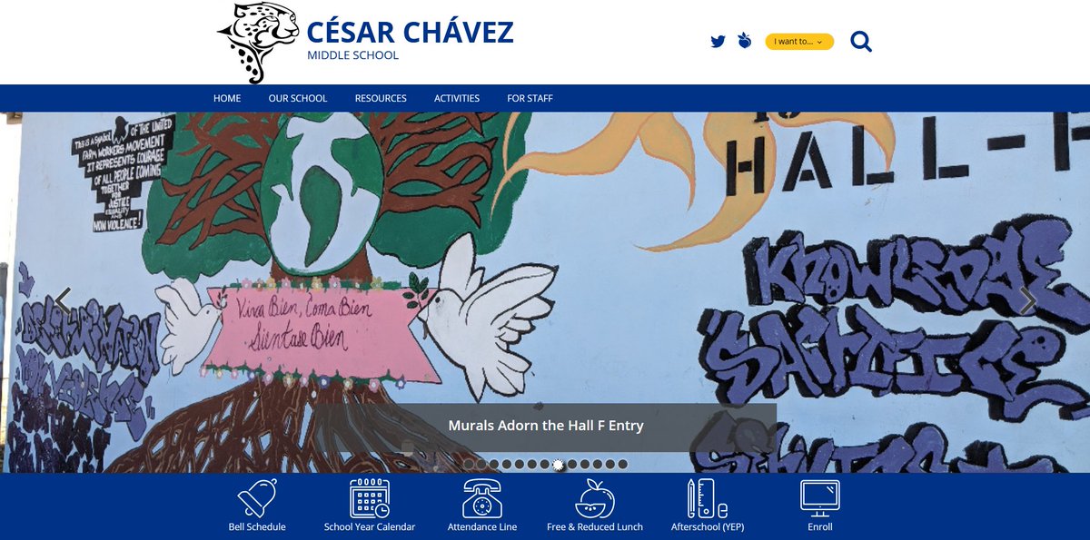 Haywardunified On Twitter Cesar Chavez Middle School Eden