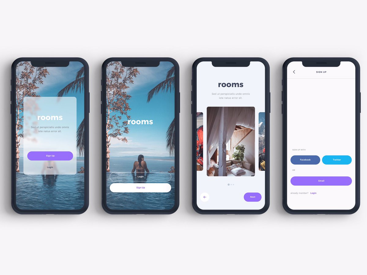 uicube's tweet photo. Some screens of Rooms hotel booking ui kit. Available on @ui8 link: https://t.co/kPcQW3qvUL #uikit #MobileApp #design #ios #hotels #booking #apple #template #ui #digital #sketchapp #sketch #apple #iphonexs #iphonex https://t.co/ijDRgKh6pw