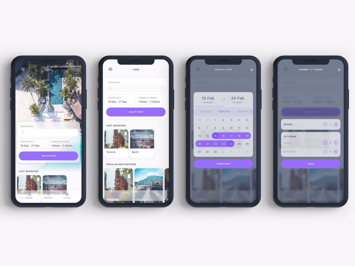 uicube's tweet photo. Some screens of Rooms hotel booking ui kit. Available on @ui8 link: https://t.co/kPcQW3qvUL #uikit #MobileApp #design #ios #hotels #booking #apple #template #ui #digital #sketchapp #sketch #apple #iphonexs #iphonex https://t.co/ijDRgKh6pw