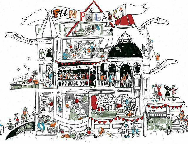 BureauBlackburn's tweet photo. Kerris is about to go live on #BBCRadioLancs to talk about Fun Palaces coming up this weekend on Saturday from 1-4pm at The Bureau. Lots of fun, free arts and science activities and the chance to get hands on and share your passion. Tune in and find out more! https://t.co/L2APisDWKd