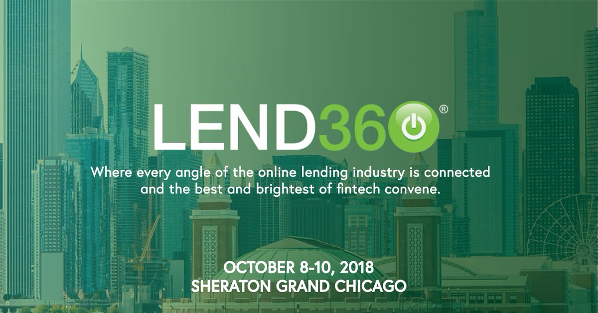 lend360's tweet photo. #LEND360 is just ONE week away! Looking forward to having the #fintech industry join us in #Chicago! Start planning your #LEND360 experience now - check out our speakers, content tracks and Innovation Floor exhibitors: https://t.co/qrvW8bfVkR https://t.co/WbG5zl0Is6