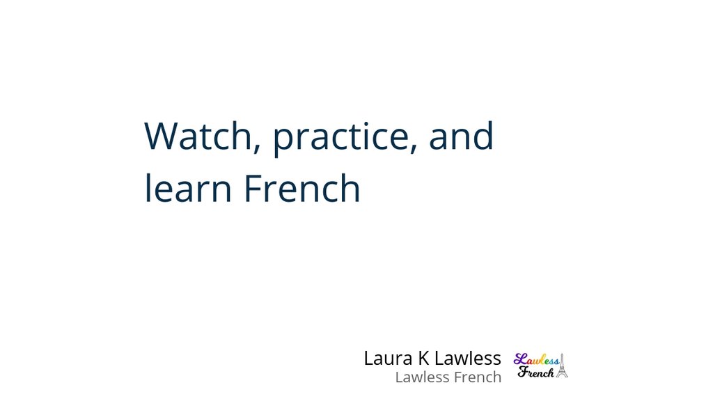 LawlessFrench's tweet photo. Videos with 2 audio speeds plus games and activities https://t.co/fvfryKIniN #french #frenchvideos #dictees https://t.co/5W1y3aJfPc