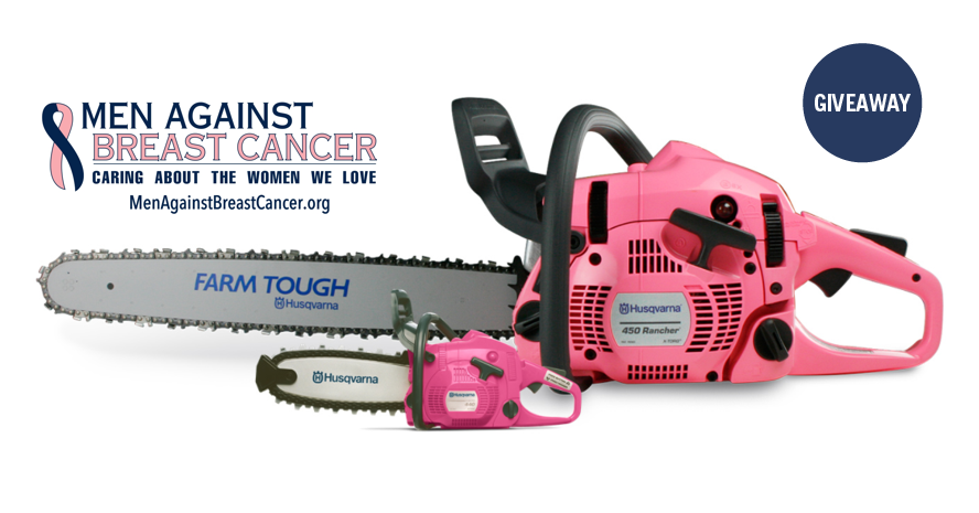 HusqvarnaUSA's tweet photo. .@MABCcares helps men be there for the women they love when cancer strikes. Join us in supporting them. Enter our #SawsForACause giveaway for a chance to win a pink 450 Rancher, and help us spread the word about MABC's work! https://t.co/VV1QENh3Wy
#BreastCancerAwarenessMonth https://t.co/e0SPA6D7TI