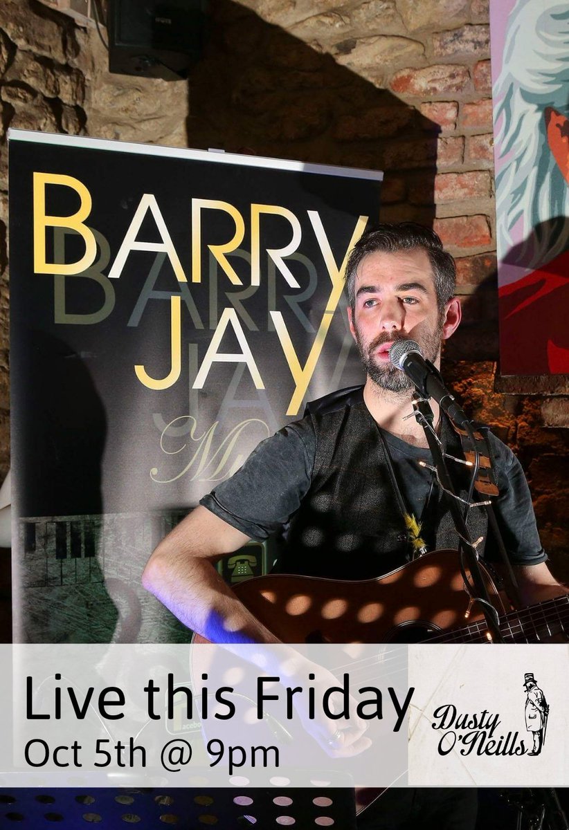 Local gig this Friday <a href="/dusty_oneill/">Dusty O'Neills</a> #Carrickmacross 9pm.
#livemusic #irishmusicparty #bjh