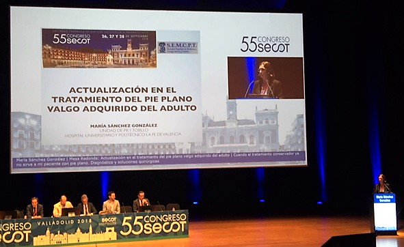 semcpt1's tweet photo. Y enhorabuena a los ponentes de dicha excelente mesa "Actualización en el Tratamiento del Pie Plano Valgo Adquirido del Adulto" #SEMCPT #SECOT2018: Dra. Sánchez, Dr. Herrera, Dr. Tejero y Dr. Poggio!!!

@soycot @secot18 @EFORTnet @EFASnews @aeartroscopia @semcpt1 https://t.co/taFIxyC0bU