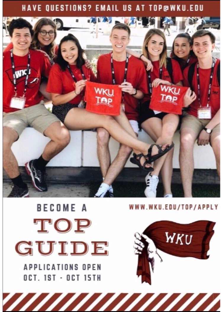 TOPGuideLoren's tweet photo. Being a TOP Guide has honestly been one of the best experiences of my college carreer! Come join us in making a positive impact on the hill! #Apply https://t.co/7DQ1nKBi00
