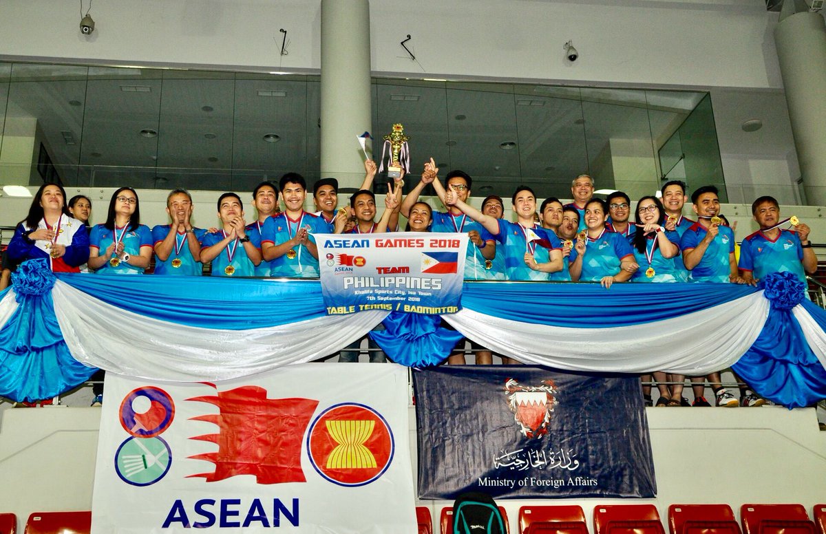 chansome07's tweet photo. ASEAN Games Bahrain 2018 Champion - Team Philippines 🇵🇭 https://t.co/zbiT8g8lyC