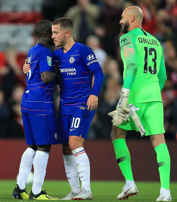 Sporf's tweet photo. 🇧🇪 @HazardEden10 on why neutral fans should support @ChelseaFC:

🗣 “We have the best player in the world.”

🙏 This was in reference to @NGLKante.

😍 Bromance. https://t.co/n4ZBO9u06T