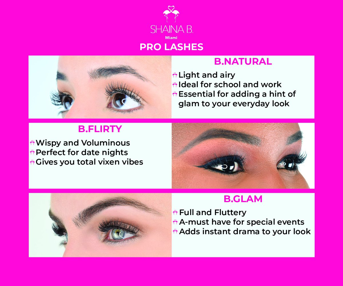ShainaBMiami's tweet photo. Which #shainabmiami look are you into?
.
.
.
#lashes #Infographic #fakelashes #eyelashes #makeup #makeupinfo #info #pink #miami #flamingo #glam #flirty #natural #makeupaddict #lashtastic #eyebrows https://t.co/ELkn61doTq