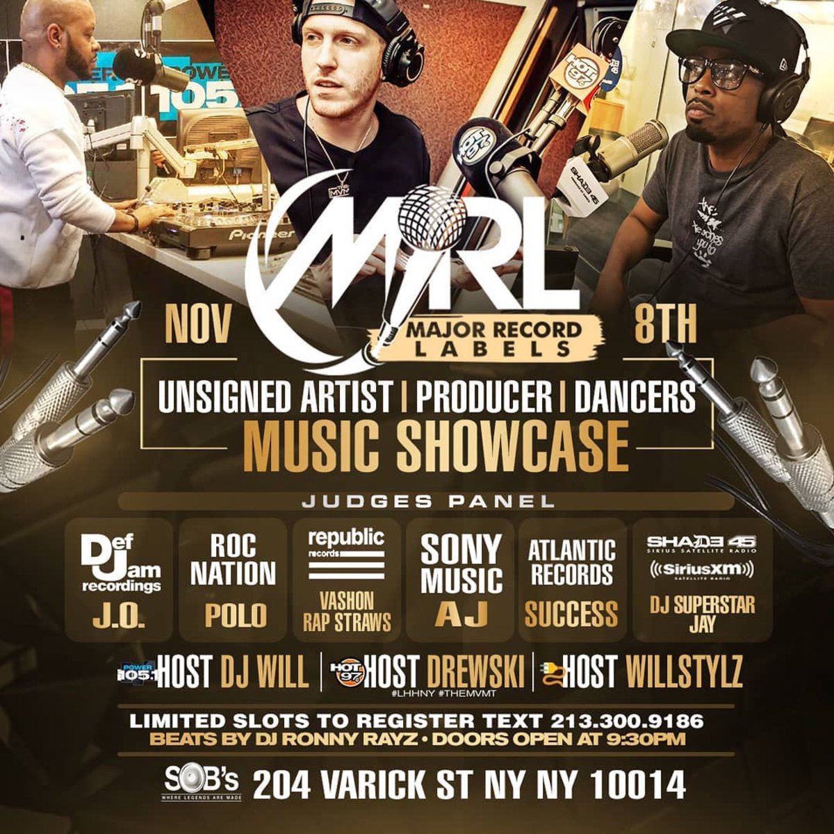 djronnyrayz's tweet photo. We Back At It 9/8 At @Sobs For The #MajorRecordLabelsShowcase Hosted By @WStylz Music By @djRonnyRayz🔥 https://t.co/04zOHImwga