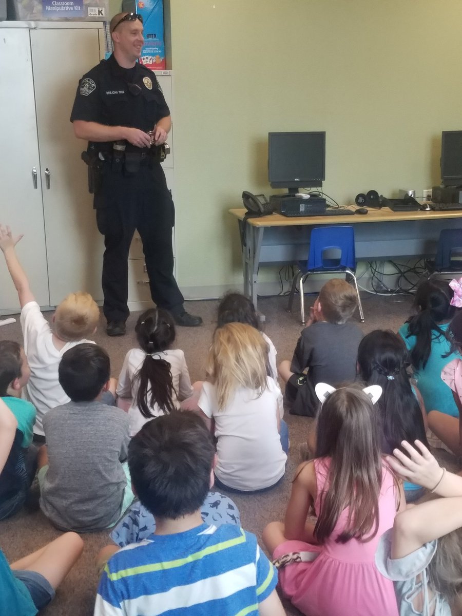 #Tobias1st had a guest visitor today!  Thank you Officer Brejcha for stopping by to share about your work in our community.  

#TobiasProud 

<a href="/MrsAbu1123/">Sarah A</a> <a href="/brejcha1stgrade/">Brejcha Explorers</a> <a href="/pea/">sweet</a> <a href="/MsB1stgrade/">Tracie Babbitt</a> <a href="/rmpeacock/">Rachel Peacock</a>