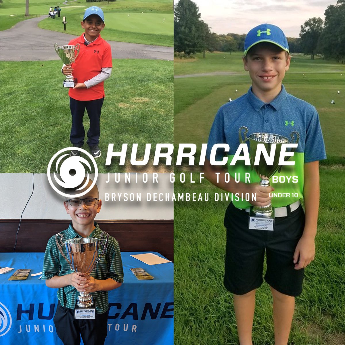 HJGT's tweet photo. Congratulations to the winners from each one of our great tournaments this past weekend! 🏆⛳️🏆#winhere #hjgt #competehere #champions #juniorgolf https://t.co/Nifr7gUThl