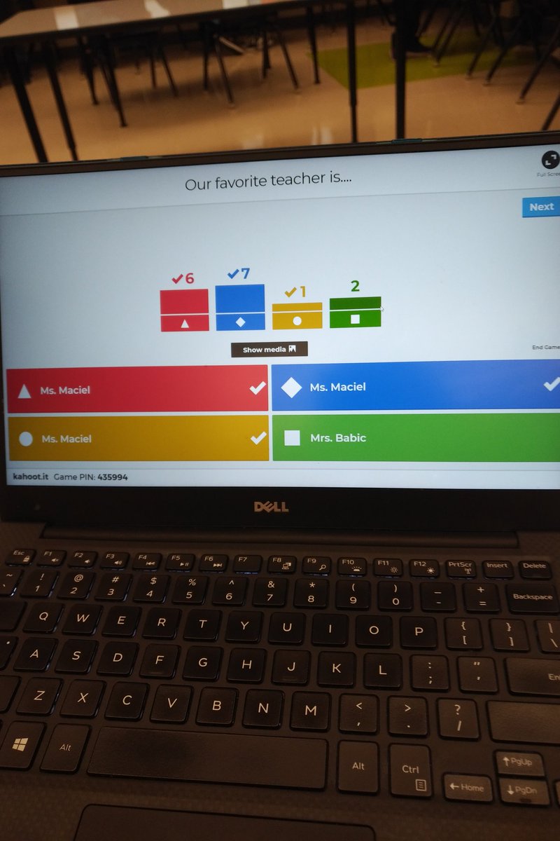 Ms_SMaciel's tweet photo. With our upcoming final Integer Assessment this week we used our learning time to practice using @GetKahoot & @knowledgehook ! 😍 @Mrs_TBabic a few Ss voted you as their favorite teacher #HCDSBmath #macielmathematicians #learningisfun #classwin https://t.co/HVLk4OydHH