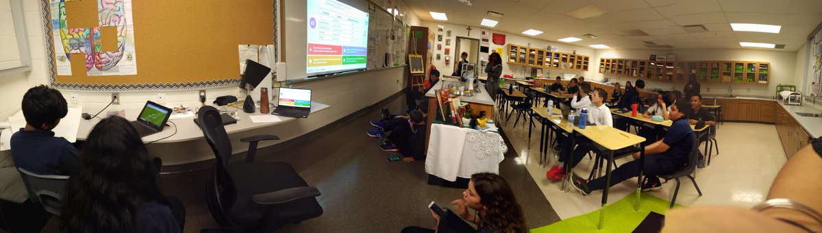 Ms_SMaciel's tweet photo. With our upcoming final Integer Assessment this week we used our learning time to practice using @GetKahoot & @knowledgehook ! 😍 @Mrs_TBabic a few Ss voted you as their favorite teacher #HCDSBmath #macielmathematicians #learningisfun #classwin https://t.co/HVLk4OydHH