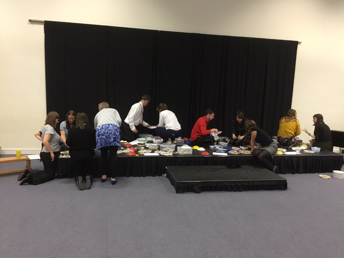 WGSJuniorSport's tweet photo. WGS staff hard at work judging the Great Grammar #bakeoff 2018 entries! Well done to all who entered. @WGS1512 @WGJS2011 @BritishBakeOff all entries sold in order to raise money for @macmillancancer https://t.co/ms8PR3XAb7