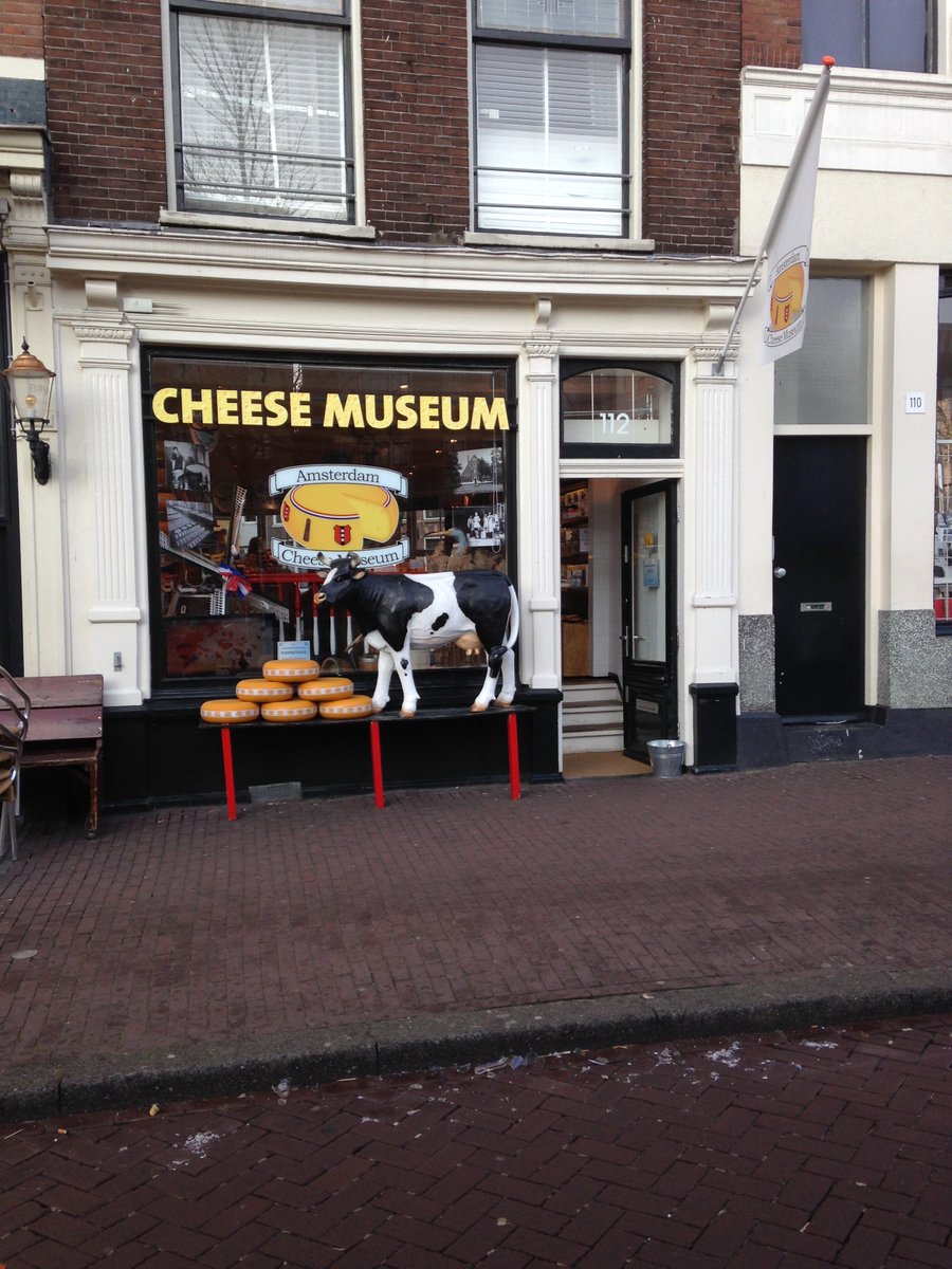 MillieGoes's tweet photo. Who knew there was a place as #Awesome as a #CheeseMuseum #YUMMY #ILoveCheese #Amsterdam https://t.co/S9yKwRPCiT
