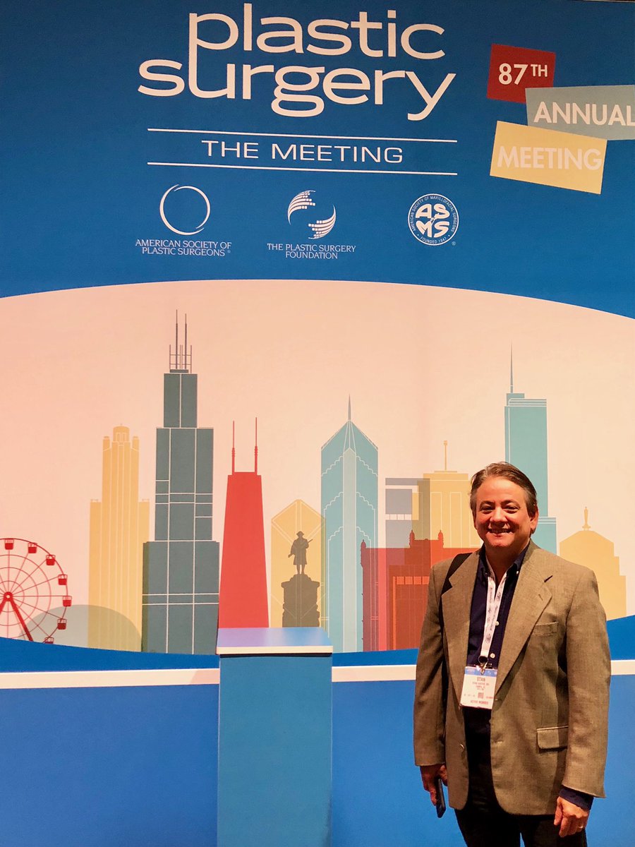 DrStanCastor's tweet photo. What a fantastic weekend in Chicago at Plastic Surgery-The Meeting 2018! Saw familiar faces, met new people, learned new ideas and technologies! #plasticsurgery #realself #PSTM2018 #chicago https://t.co/q9S0pKZeE1