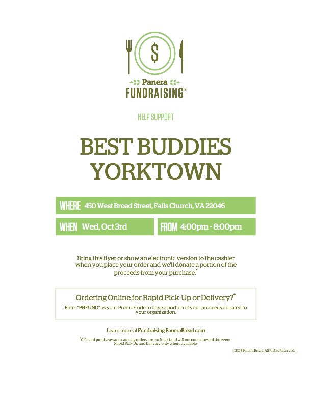 BestBuddiesYHS's tweet photo. Come support Best Buddies on Wednesday! https://t.co/w9Ra88ERfL