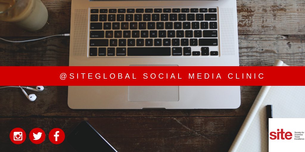 SITEGlobal's tweet photo. LET’S GET SOCIAL! 

Our Director of Digital &amp; Social Aoife McCrum will be running a social media clinic for our SITE community at #IMEX18.

Email amccrum@siteglobal.com to book an appt #SITEUnite https://t.co/SDmA83ikJa