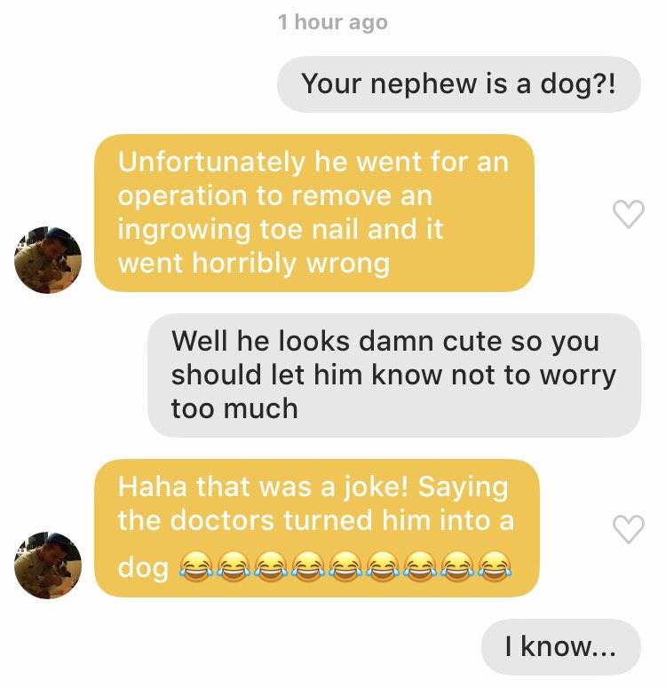 hanny_poohs's tweet photo. Reason number 433 that I am going to die alone... #dating #bumbleproblems #dyingalone https://t.co/Rg1NjtAgoD