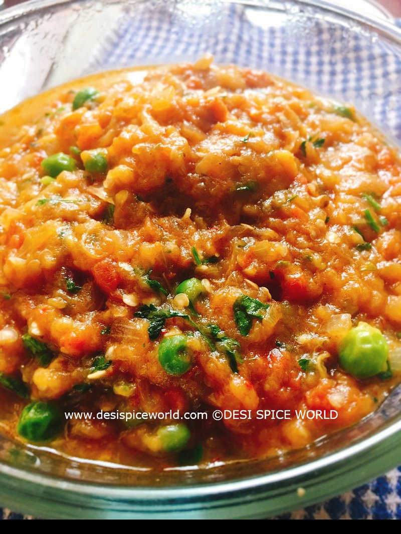 MOM style Baigan ka Bharta! desispiceworld.com/cuisines/mom-s…   #Eggplants #Aubergine #Baigan #Bharta #Baigankabharta #baiganbharta #indianfood #Indianblogger #foodbloggers #foodfood #foodies #foodfantasy #Punjabi #Punjab #mommyandme #momlife #Yum #yummyfood