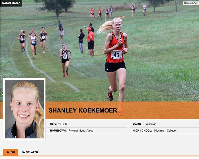 WernerUGZA's tweet photo. Shanley finding her XC feet in the USA #midstreamhpr #Campbell #NCAA #BigSouth 🏃♀️ https://t.co/nmqEen3Sja