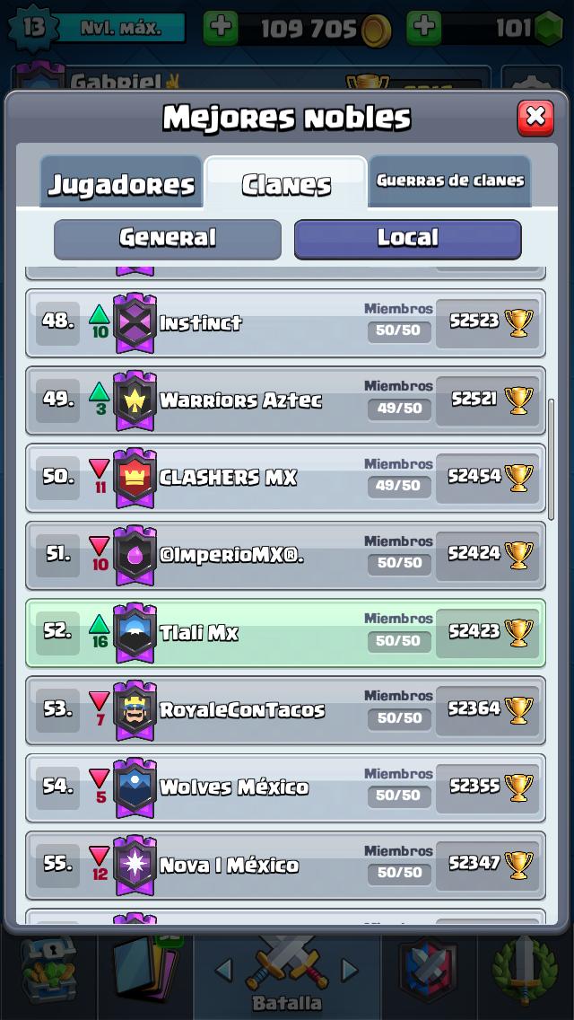 #FinalDeTemporada || Después de una temporada corta, así termina nuestro clan, con varios subiendo de liga y recuperando poco a poco lugares en el Top Local.

Ésta temporada vamos por más, por nuevas nuevas ligas, por nuevo récord de clan y a subir en guerra😎 #EagleHunters