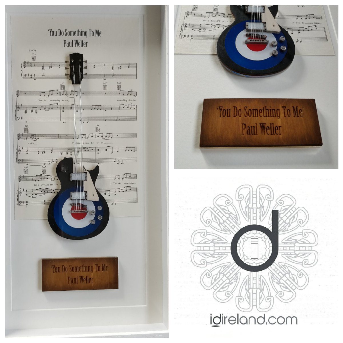 idirelanddesign's tweet photo. To be re-homed tomorrow, Paul Weller 'You Do Something To Me' ❤️ @nesthomeandcafe #PaulWeller #TrueMeanings #YouDoSomethingToMe #Gibson #Tribute #Artist #Concert #MusicArt #Maker #Music #Rock #musician #Craft  #Cafe #Gallery #Love #Contemporary #DesignGift #LoveMusic https://t.co/oXzz1uwH2N