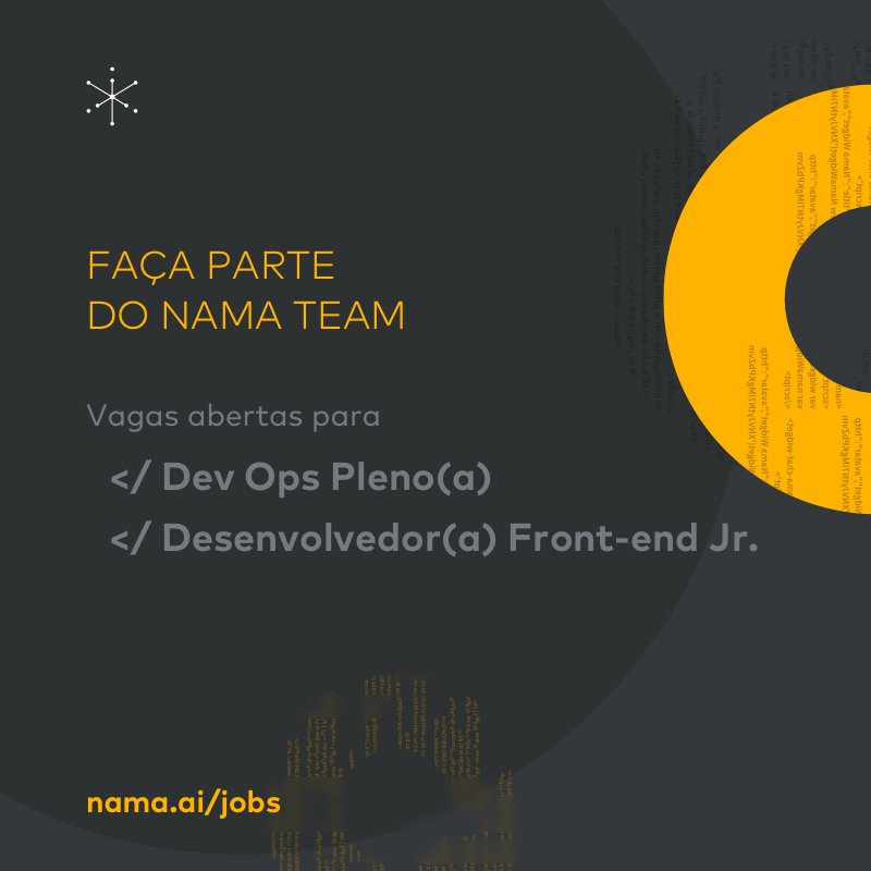 namasoftware's tweet photo. Estamos em busca de novas pessoas para o time da Nama! Temos duas vagas abertas, Desenvolvedor(a) Front End Jr e Dev Ops Pleno(a), para ajudar na construção de um amanhã mais simples. Interessado? Se inscreva https://t.co/myKAUVXcQ7 https://t.co/tKk0W5zPKG