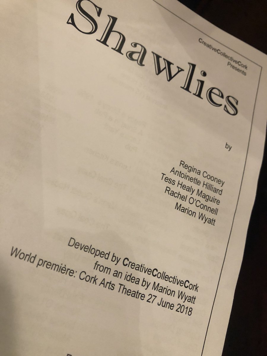 pjcoogan's tweet photo. Thoroughly enjoying this at @EverymanCork https://t.co/wyOT27TrjX
