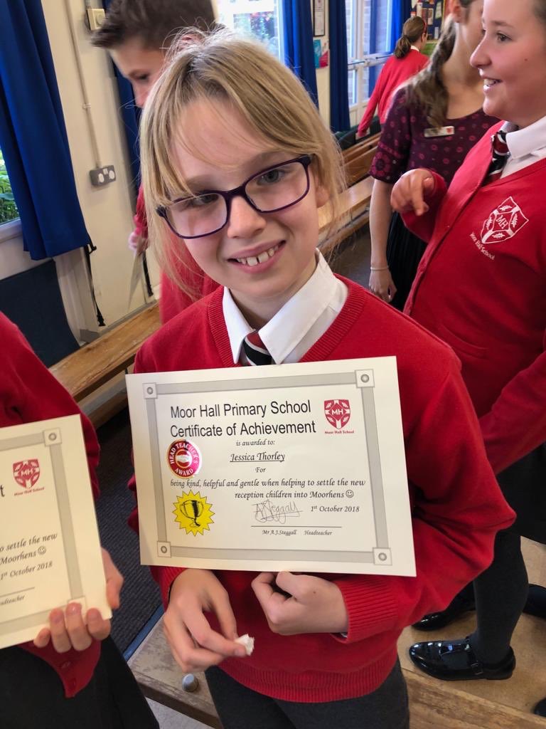 She’s done it again, awarded for her gentle and kind nature. #teachingtruevalues