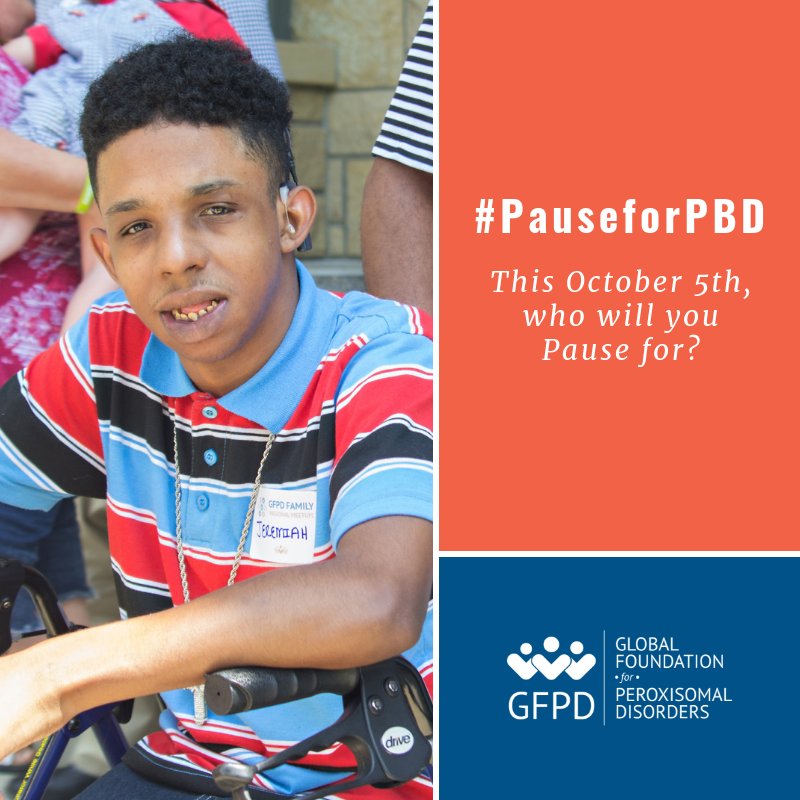 thegfpd's tweet photo. Only five days until #PauseForPBD!
.
.
.
.
#research #genetics #science #raredisease #rarediseaseawareness #GFPD #PBD #Zellweger #ZellwegerSyndrome #ZellwegerSpectrumDisorder #Peroxisome #genomics #rare https://t.co/NTTaFQznxd